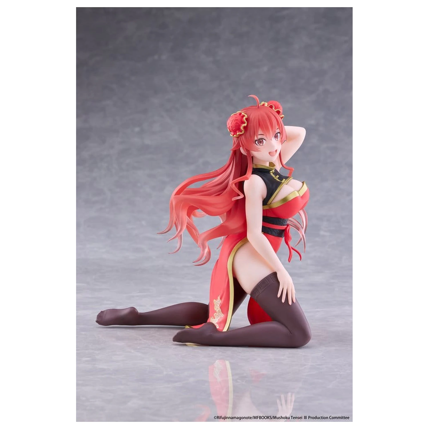 Mushoku Tensei: Jobless Reincarnation Desktop Cute PVC figura Eris Greyrat (Chinese Dress Ver.) 13 cm termékfotó
