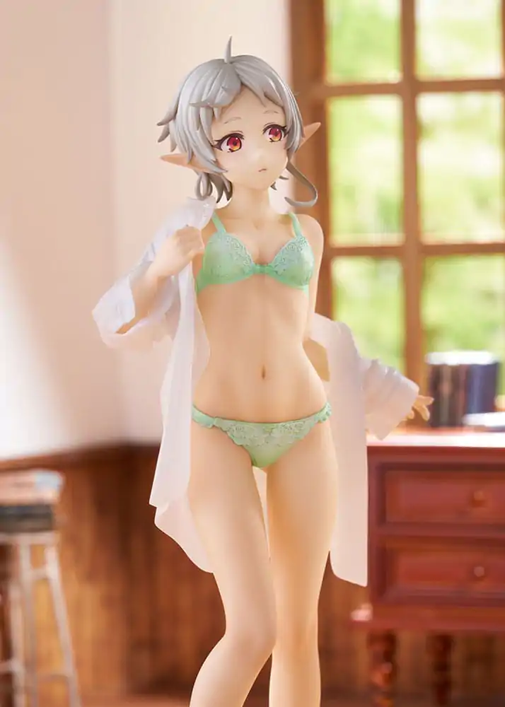 Mushoku Tensei Jobless Reincarnation II Isekai Ittara Honki Dasu 1/7 Sylphiette Greyrat Changing Clothes Mode PVC szobor figura 23 cm termékfotó