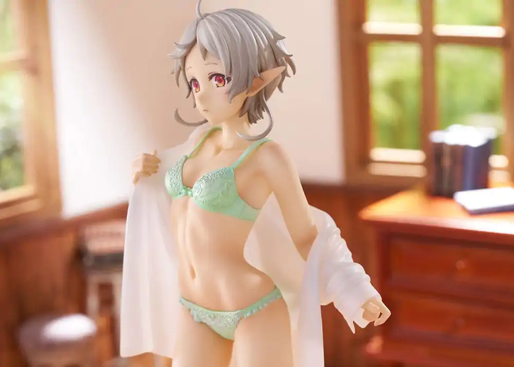 Mushoku Tensei Jobless Reincarnation II Isekai Ittara Honki Dasu 1/7 Sylphiette Greyrat Changing Clothes Mode PVC szobor figura 23 cm termékfotó