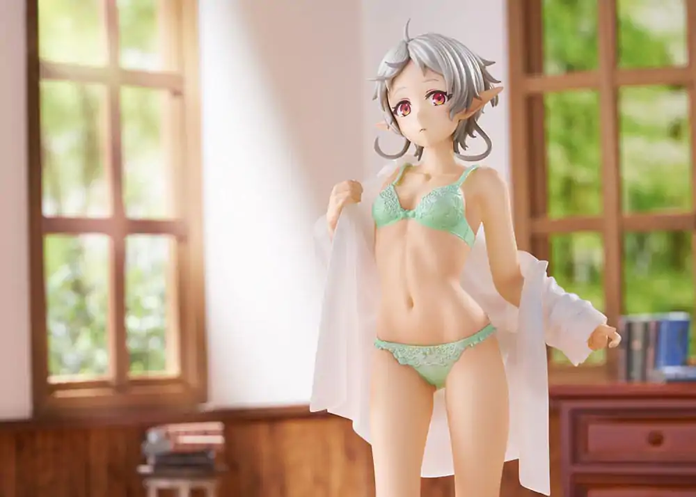 Mushoku Tensei Jobless Reincarnation II Isekai Ittara Honki Dasu 1/7 Sylphiette Greyrat Changing Clothes Mode PVC szobor figura 23 cm termékfotó