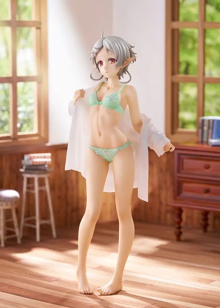 Mushoku Tensei Jobless Reincarnation II Isekai Ittara Honki Dasu 1/7 Sylphiette Greyrat Changing Clothes Mode PVC szobor figura 23 cm termékfotó