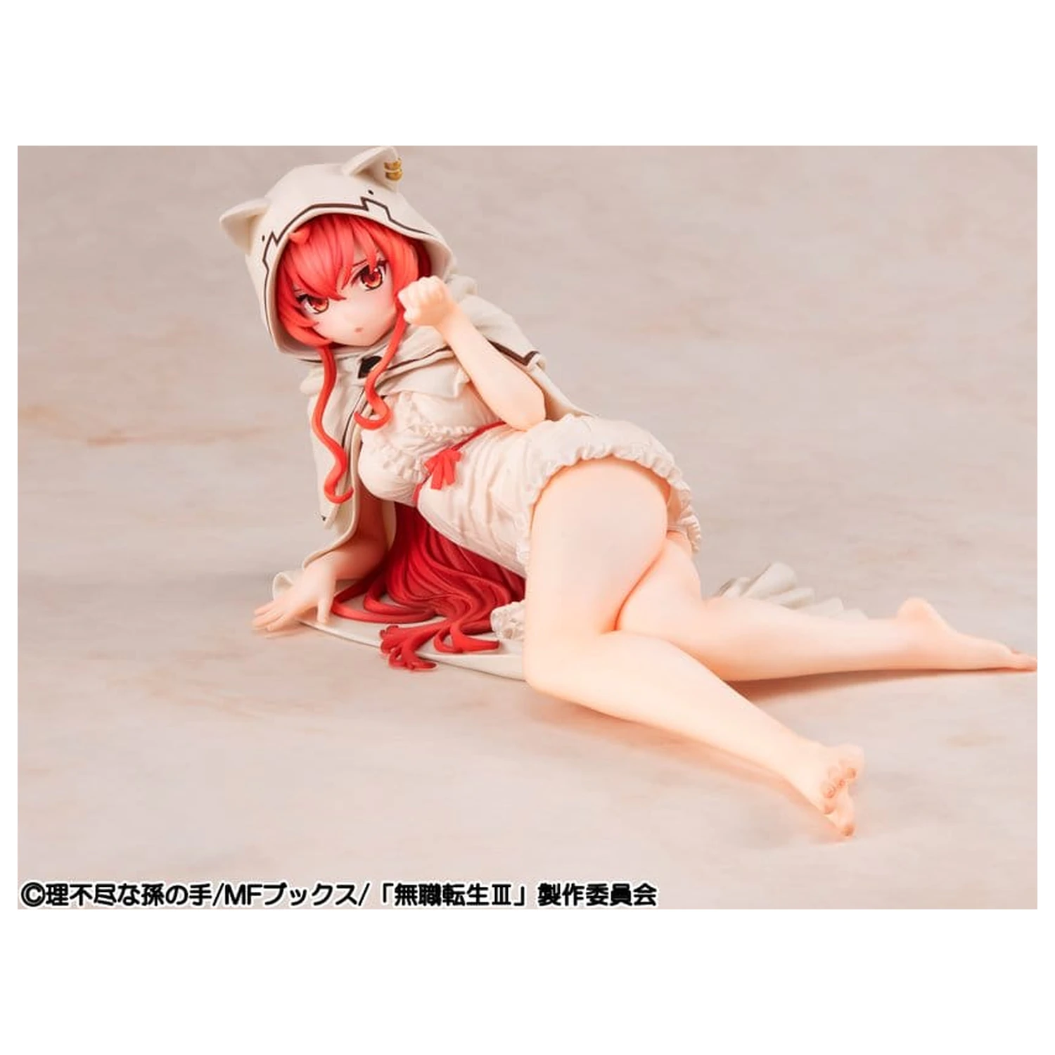 Mushoku Tensei: Jobless Reincarnation Melty hercegnő PVC figura Eris Sleep with Eris Ver. Palm Size 12 cm termékfotó