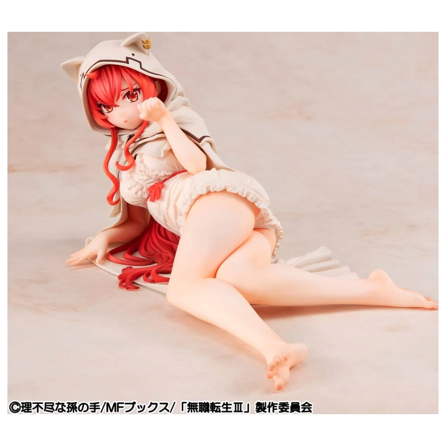 Mushoku Tensei: Jobless Reincarnation Melty hercegnő PVC figura Eris Sleep with Eris Ver. Palm Size 12 cm termékfotó