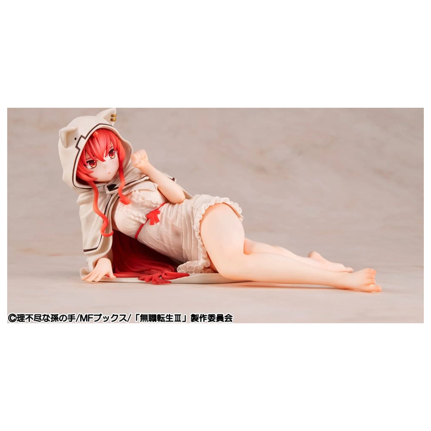 Mushoku Tensei: Jobless Reincarnation Melty hercegnő PVC figura Eris Sleep with Eris Ver. Palm Size 12 cm termékfotó