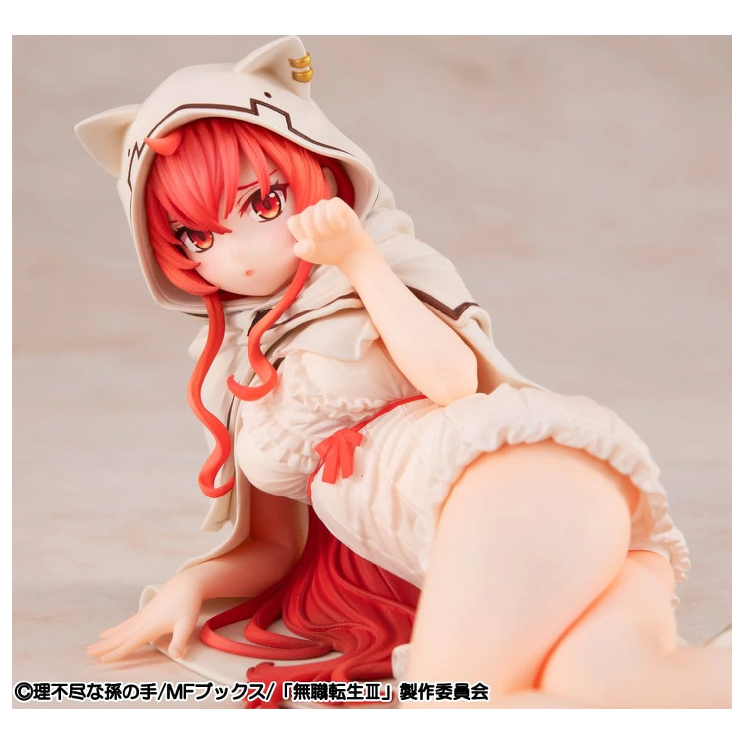 Mushoku Tensei: Jobless Reincarnation Melty hercegnő PVC figura Eris Sleep with Eris Ver. Palm Size 12 cm termékfotó