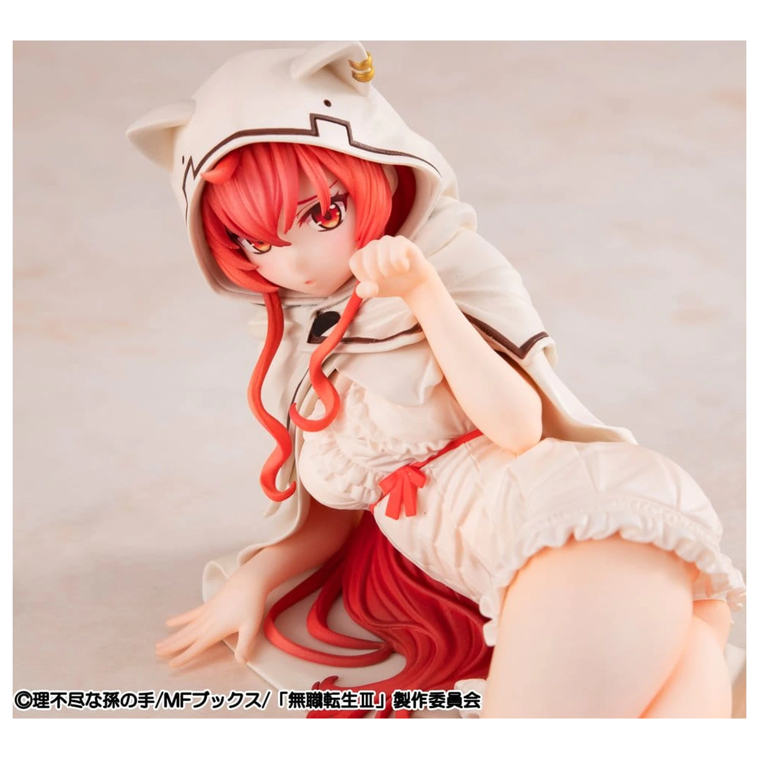 Mushoku Tensei: Jobless Reincarnation Melty hercegnő PVC figura Eris Sleep with Eris Ver. Palm Size 12 cm termékfotó