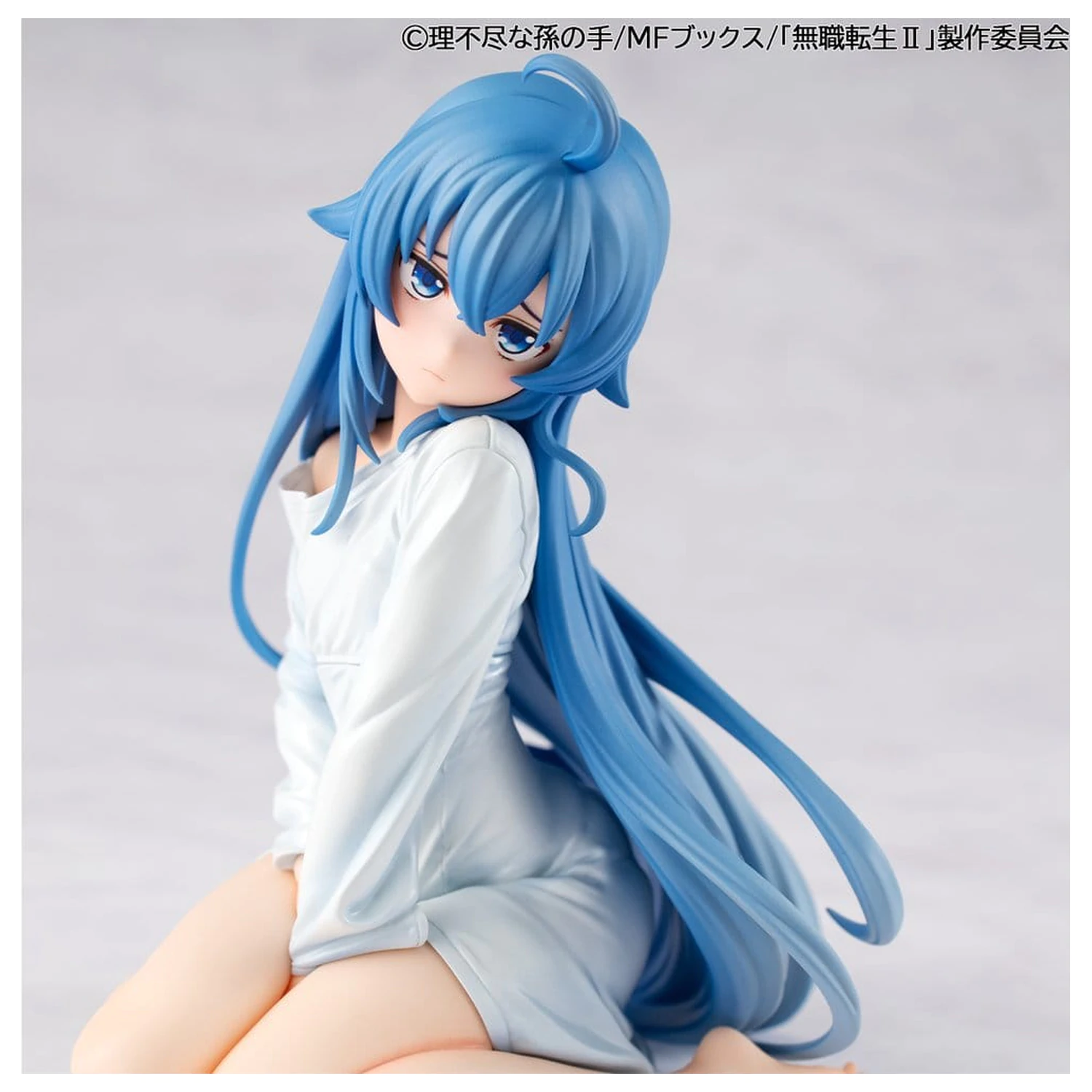 Mushoku Tensei Jobless Reincarnation Melty Princess Roxy Peeping Ver. Palm Size PVC szobor figura 9 cm   termékfotó