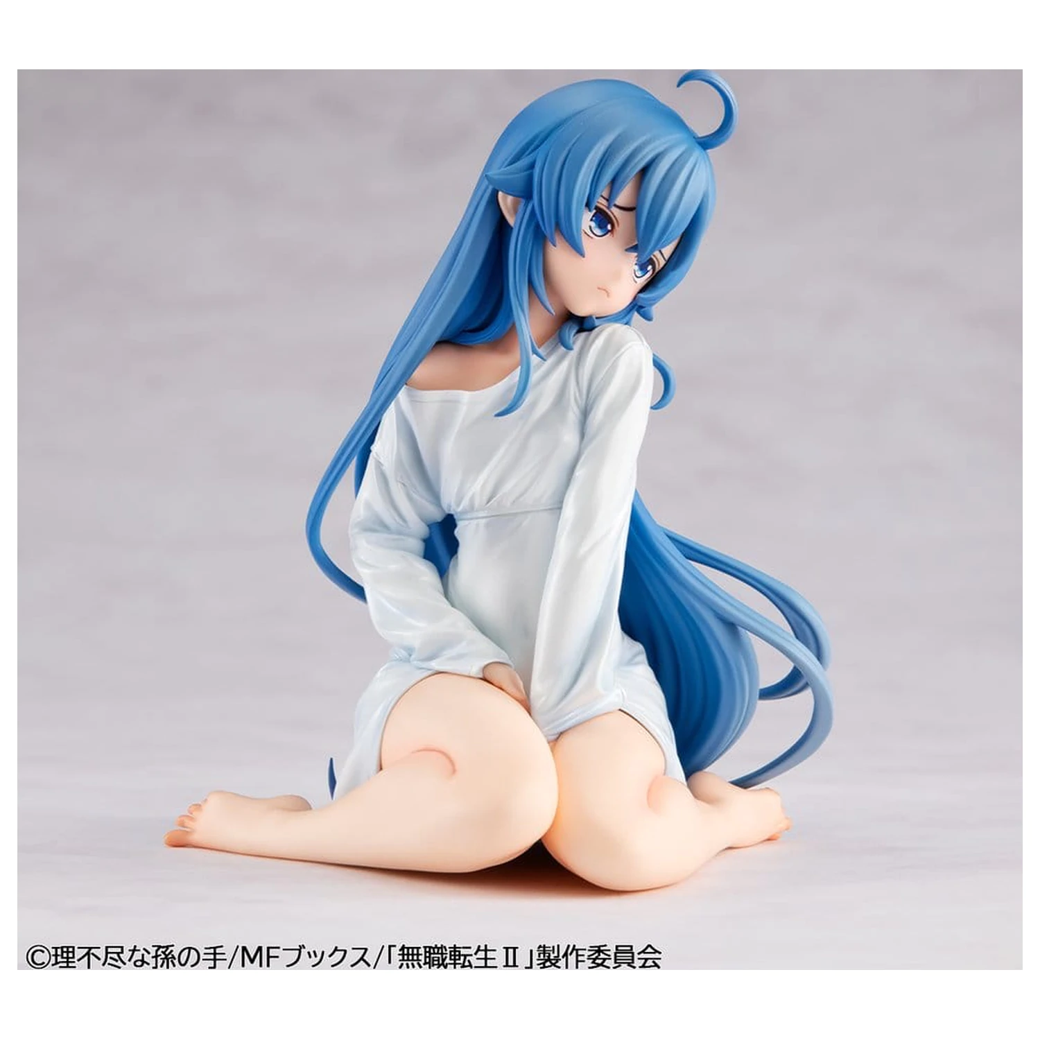 Mushoku Tensei Jobless Reincarnation Melty Princess Roxy Peeping Ver. Palm Size PVC szobor figura 9 cm   termékfotó