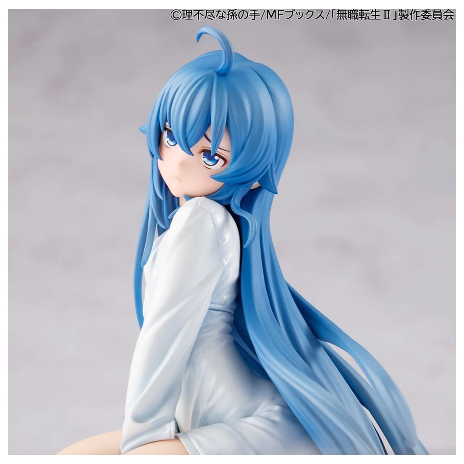 Mushoku Tensei Jobless Reincarnation Melty Princess Roxy Peeping Ver. Palm Size PVC szobor figura 9 cm   termékfotó