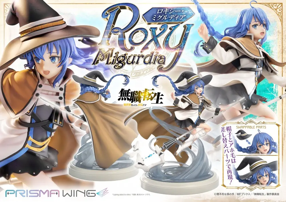 Mushoku Tensei Jobless Reincarnation Prisma Wing 1/7 Roxy Migurdia PVC szobor figura 26 cm termékfotó