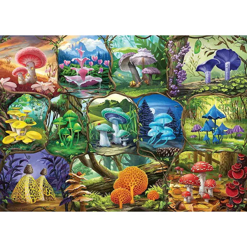 Mushrooms Maravillosasc puzzle 1000db-os termékfotó