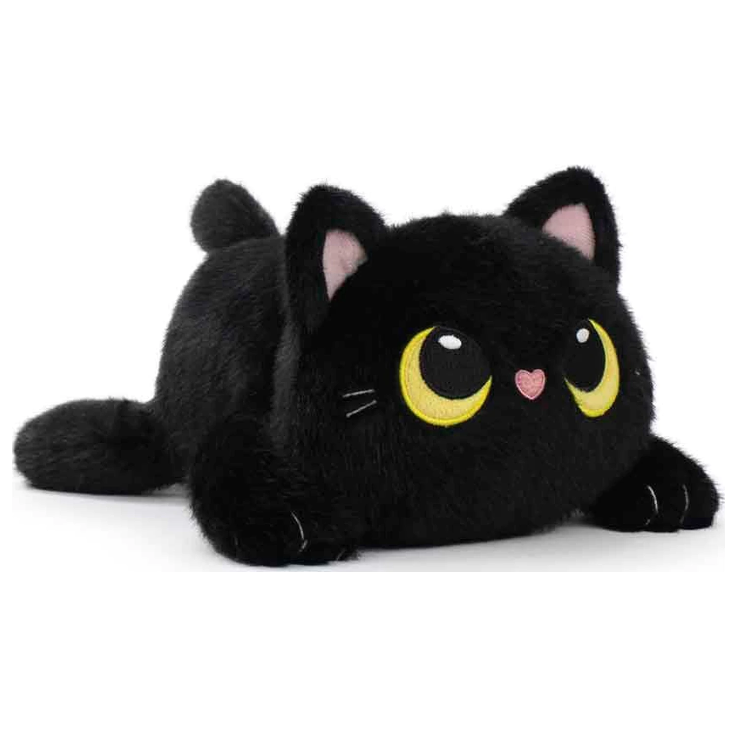 Mushy Friends Black Cat plüss 28cm termékfotó