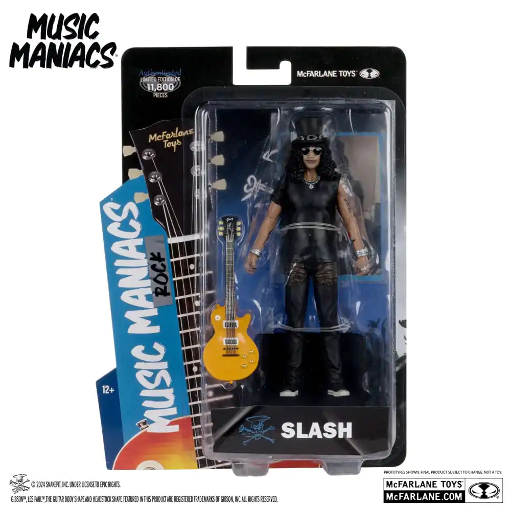 Music Maniacs Rock Slash akciófigura 15 cm termékfotó