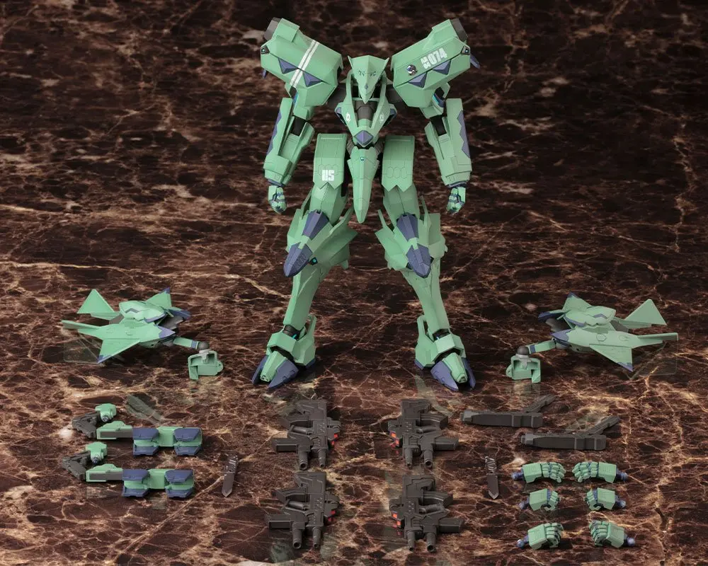 Muv-Luv Alternative F-22A Raptor Műanyag modell készlet 18 cm termékfotó
