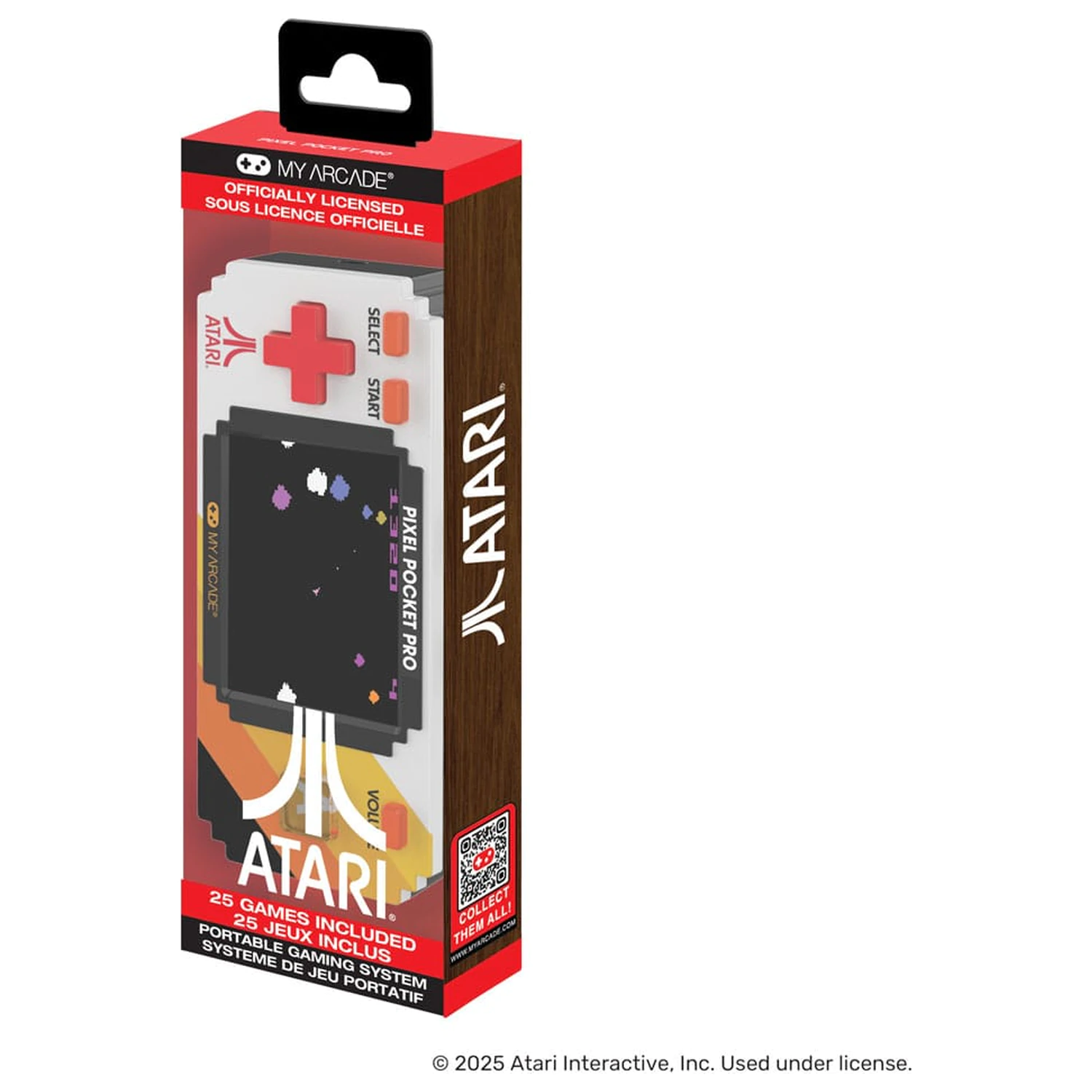 My Arcade Atari Portable Gaming System Pixel Pocket Pro konzol termékfotó