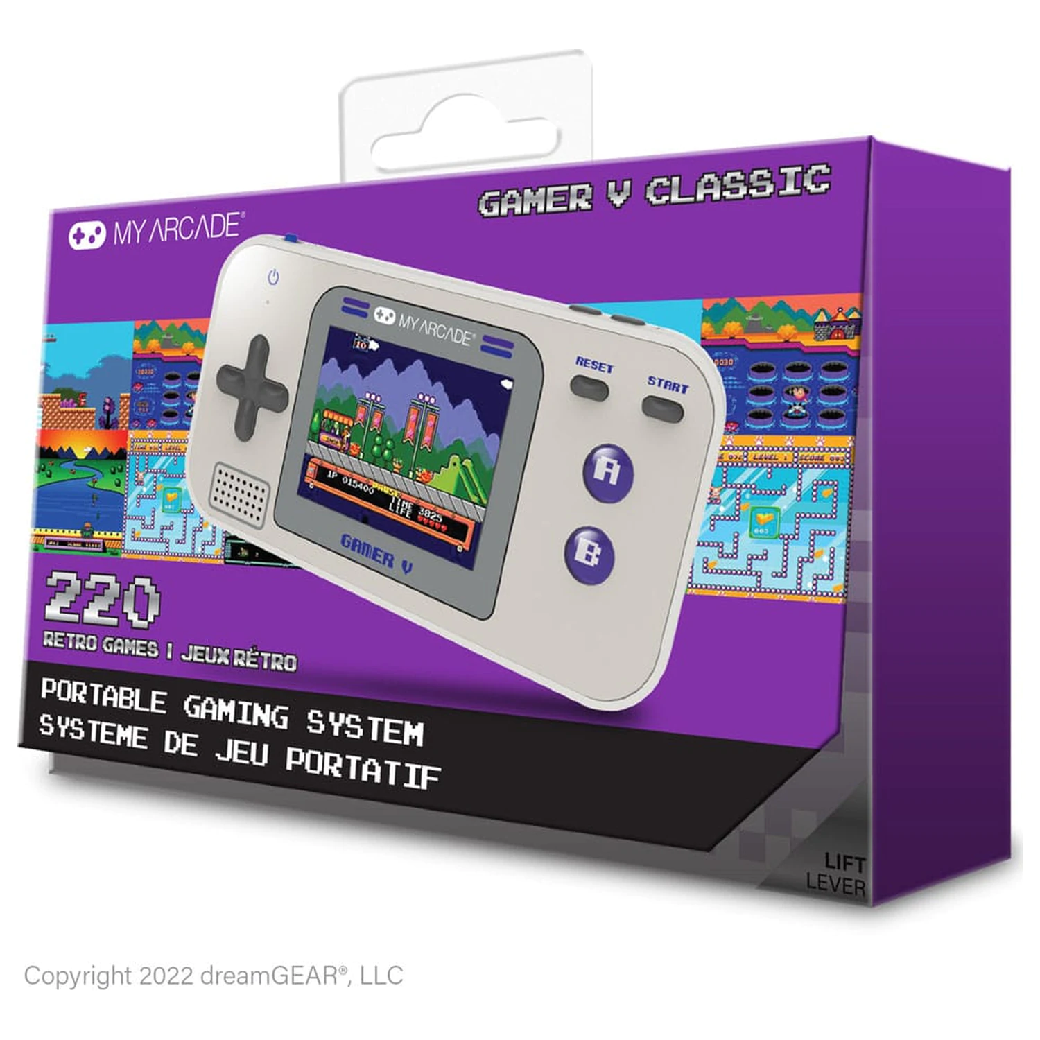 My Arcade Portable Gaming System Gamer V Classic konzol termékfotó