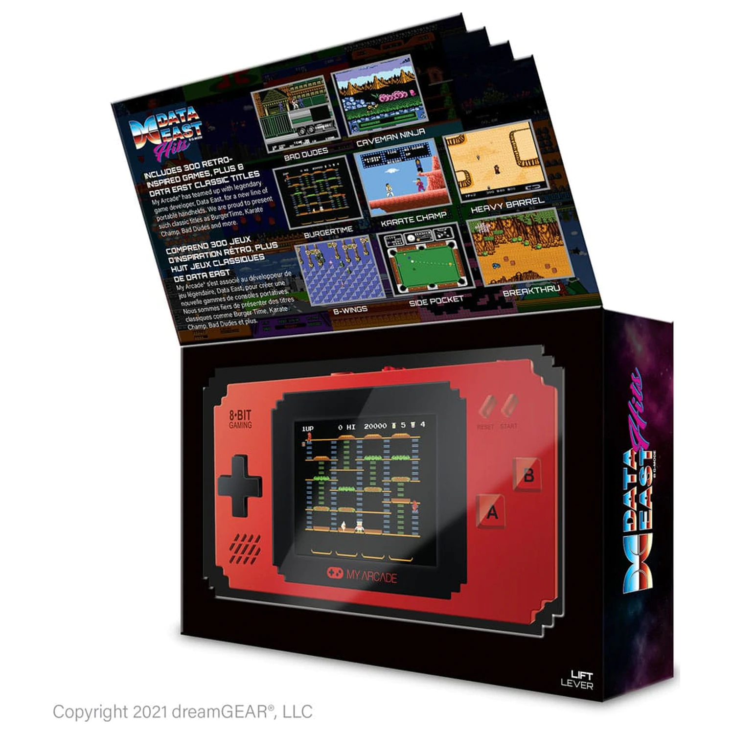 My Arcade Portable Gaming System Pixel Player konzol termékfotó
