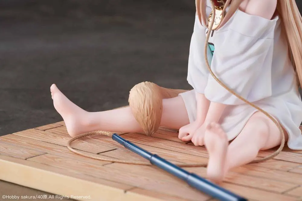 My Cat Is a Kawaii Girl 1/6 Kinako Sitting Fish Ver. Deluxe Version PVC szobor figura 14 cm termékfotó