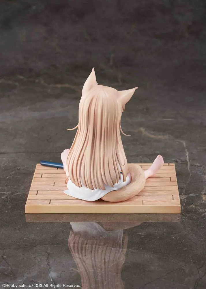 My Cat Is a Kawaii Girl 1/6 Kinako Sitting Fish Ver. Deluxe Version PVC szobor figura 14 cm termékfotó