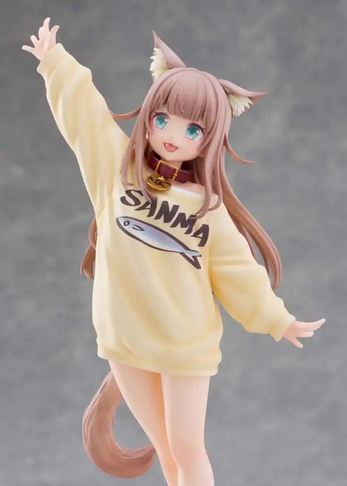 My Cat Is a Kawaii Girl 1/6 Kinako Play With Ver. AmiAmi szobor figura 21 cm termékfotó