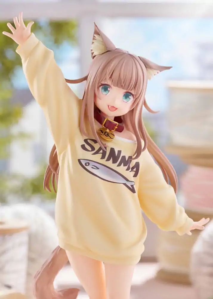 My Cat Is a Kawaii Girl 1/6 Kinako Play With Ver. AmiAmi szobor figura 21 cm termékfotó
