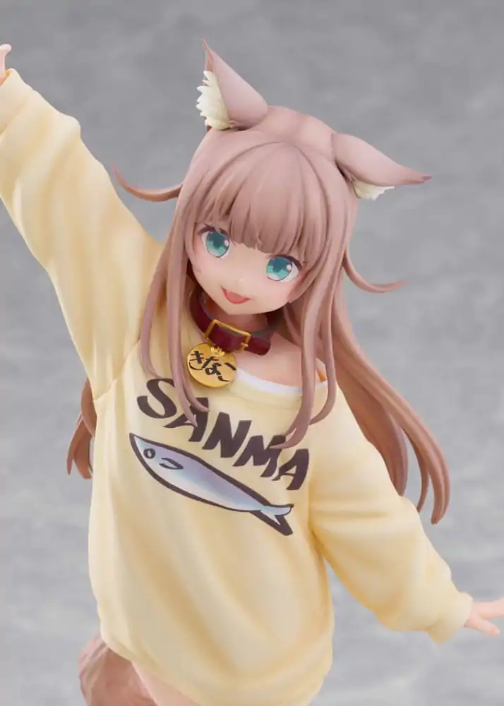 My Cat Is a Kawaii Girl 1/6 Kinako Play With Ver. AmiAmi szobor figura 21 cm termékfotó