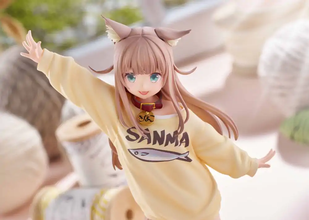 My Cat Is a Kawaii Girl 1/6 Kinako Play With Ver. AmiAmi szobor figura 21 cm termékfotó