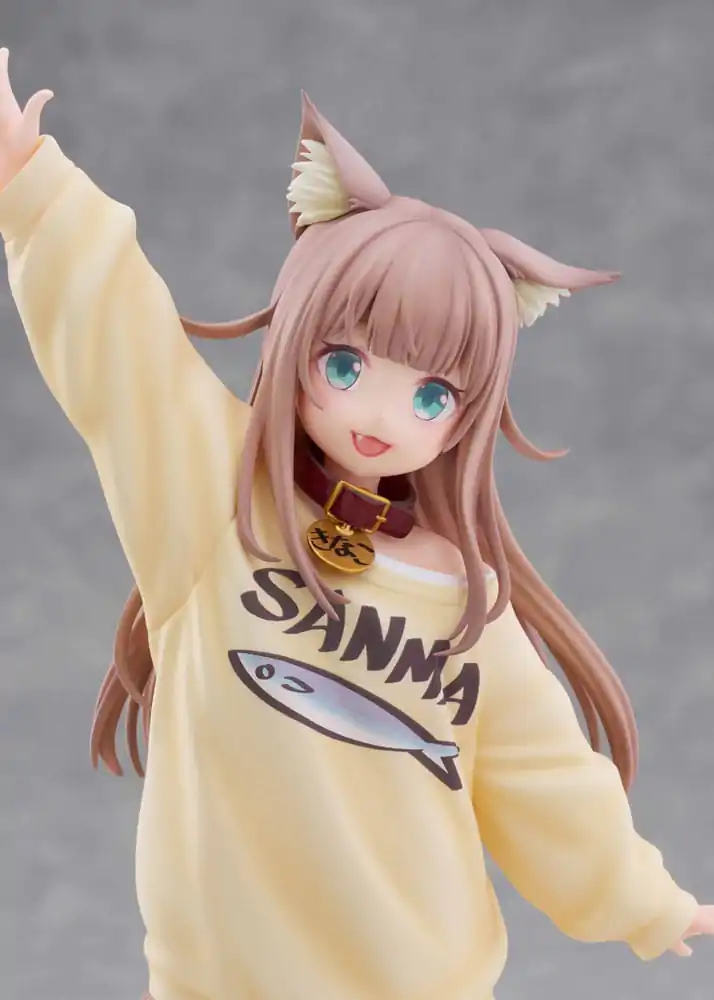 My Cat Is a Kawaii Girl 1/6 Kinako Play With Ver. AmiAmi szobor figura 21 cm termékfotó