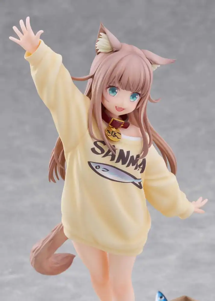 My Cat Is a Kawaii Girl 1/6 Kinako Play With Ver. AmiAmi szobor figura Limitált kiadás 21 cm termékfotó