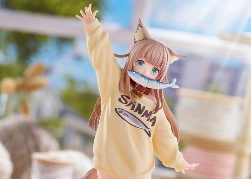My Cat Is a Kawaii Girl 1/6 Kinako Play With Ver. AmiAmi szobor figura Limitált kiadás 21 cm termékfotó