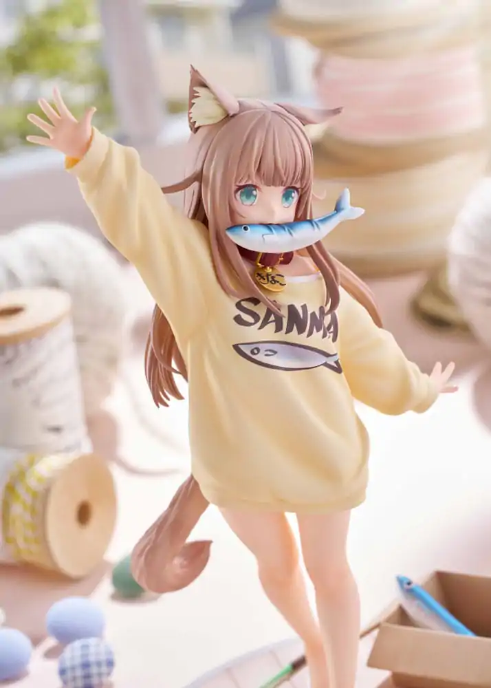 My Cat Is a Kawaii Girl 1/6 Kinako Play With Ver. AmiAmi szobor figura Limitált kiadás 21 cm termékfotó