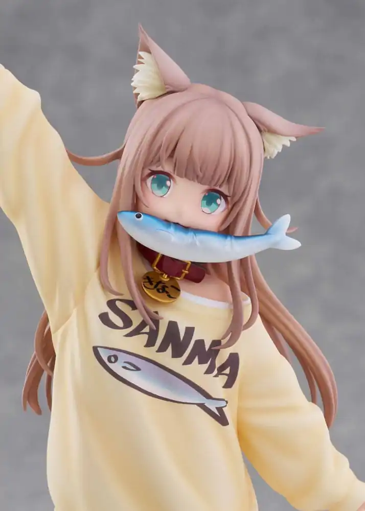 My Cat Is a Kawaii Girl 1/6 Kinako Play With Ver. AmiAmi szobor figura Limitált kiadás 21 cm termékfotó
