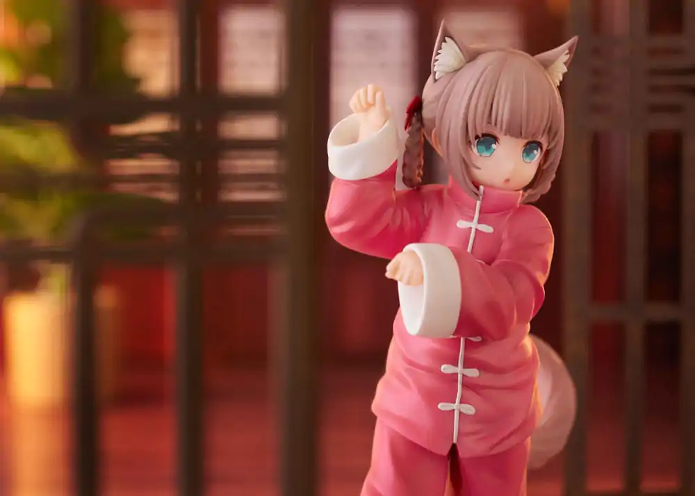 My Cat Is a Kawaii Girl Palette Dress-Up Collection Kinako Nyang fu Ver. szobor figura 15 cm termékfotó