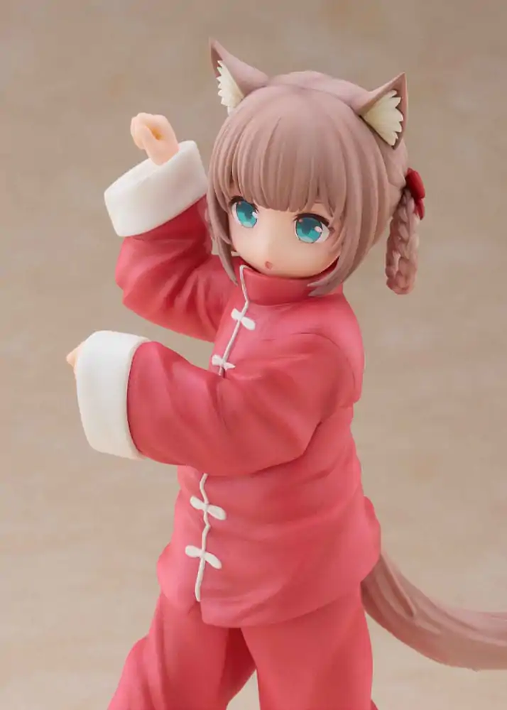 My Cat Is a Kawaii Girl Palette Dress-Up Collection Kinako Nyang fu Ver. szobor figura 15 cm termékfotó