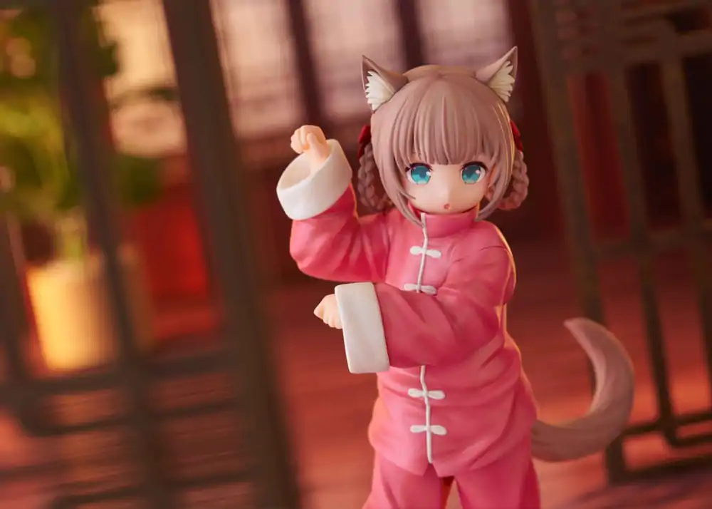 My Cat Is a Kawaii Girl Palette Dress-Up Collection Kinako Nyang fu Ver. szobor figura 15 cm termékfotó