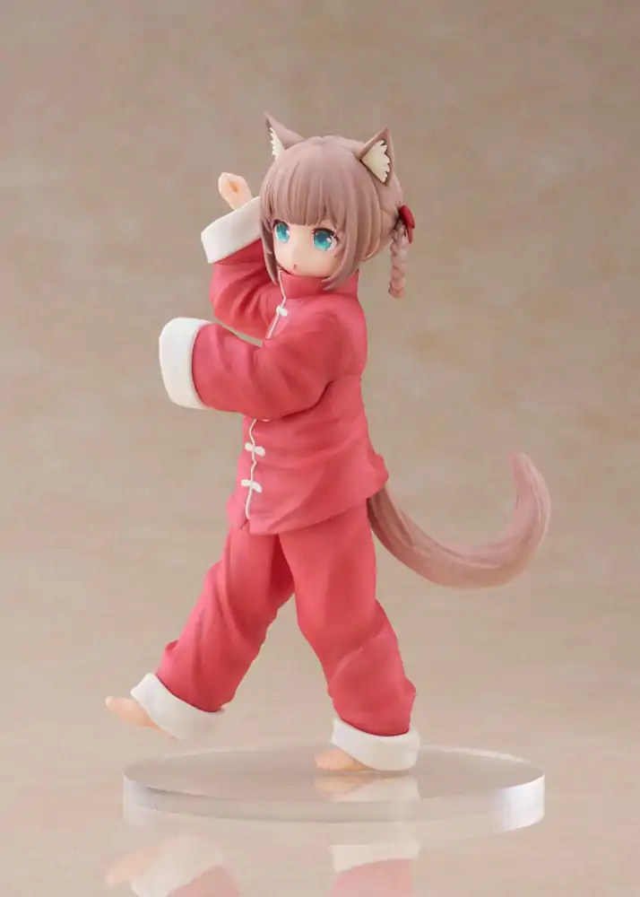 My Cat Is a Kawaii Girl Palette Dress-Up Collection Kinako Nyang fu Ver. szobor figura 15 cm termékfotó