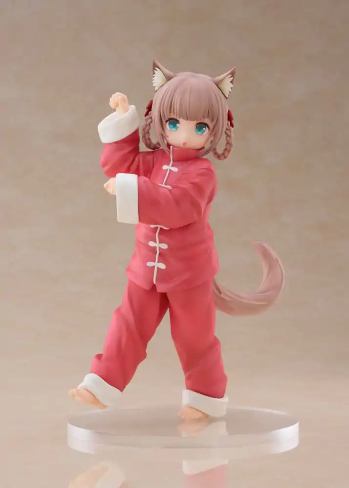 My Cat Is a Kawaii Girl Palette Dress-Up Collection Kinako Nyang fu Ver. szobor figura 15 cm termékfotó