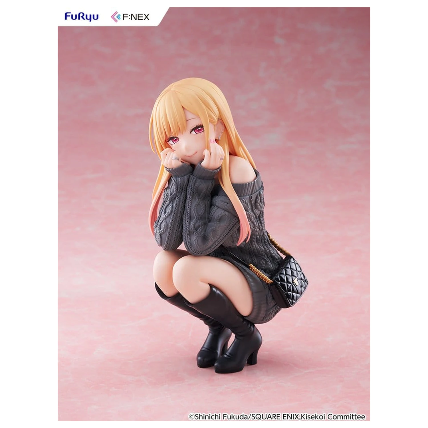 My Dress-Up Darling F:NEX 1/6 Marin Kitagawa knit Ver. PVC figura 16 cm termékfotó