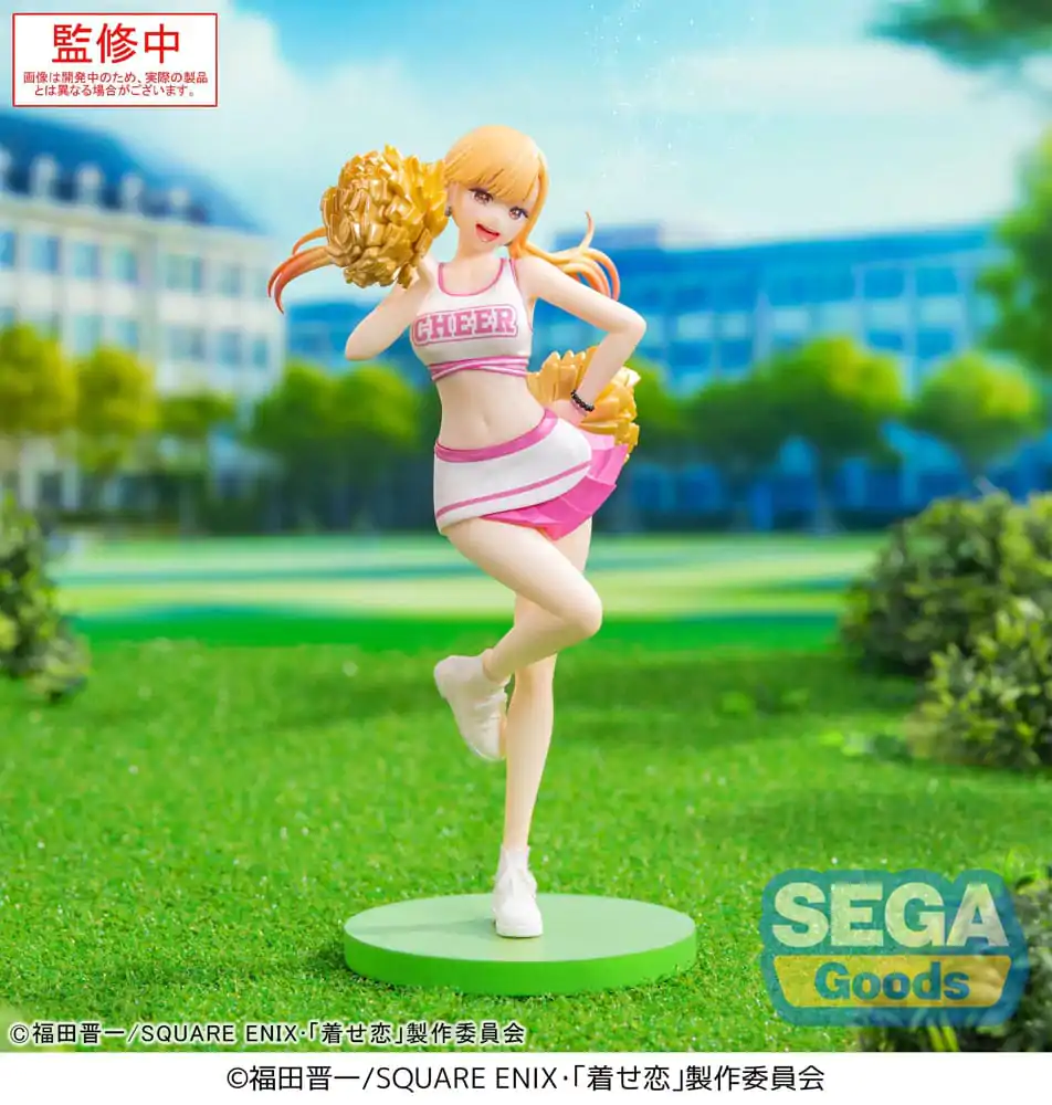 My Dress-Up Darling Luminasta Marin Kitagawa Cheering! PVC szobor figura 18 cm termékfotó
