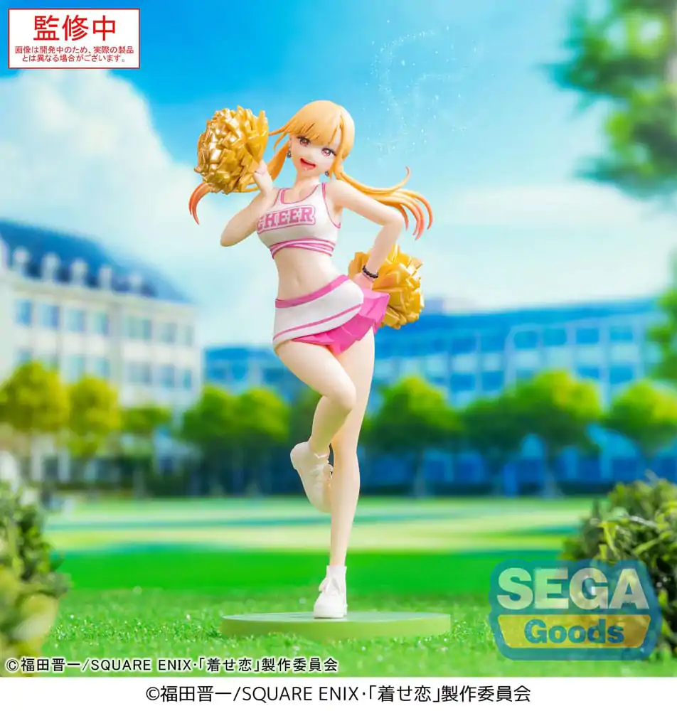My Dress-Up Darling Luminasta Marin Kitagawa Cheering! PVC szobor figura 18 cm termékfotó