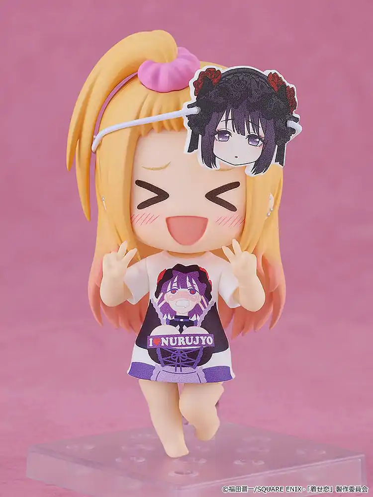 My Dress-Up Darling Nendoroid Action Figure Marin Kitagawa: Slippery Girls Full Graphic T-Shirt Ver. 10 cm termékfotó