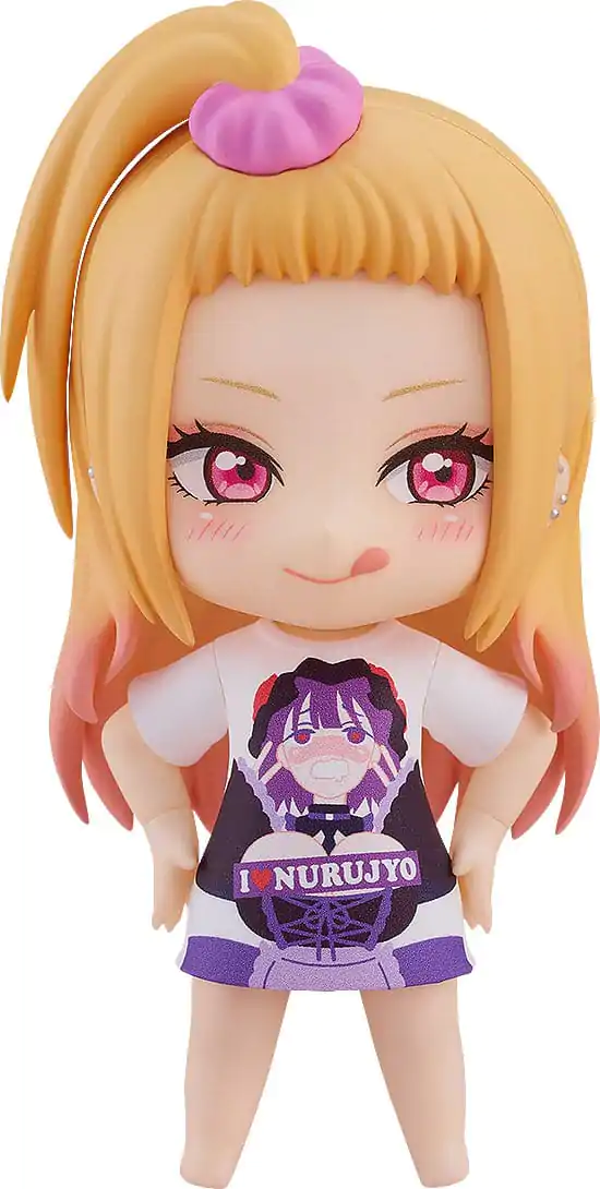 My Dress-Up Darling Nendoroid Action Figure Marin Kitagawa: Slippery Girls Full Graphic T-Shirt Ver. 10 cm termékfotó