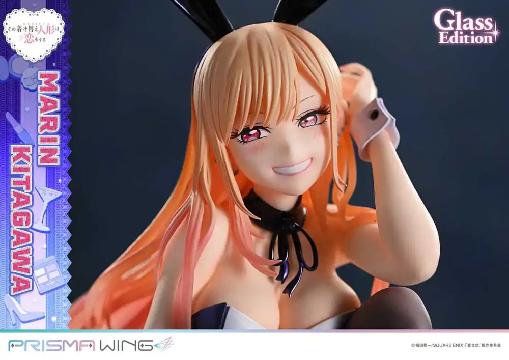 My Dress-Up Darling Prisma Wing 1/7 Marin Kitagawa Glass Edition PVC szobor figura 29 cm termékfotó