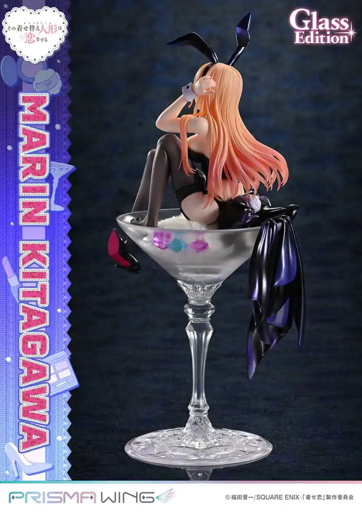 My Dress-Up Darling Prisma Wing 1/7 Marin Kitagawa Glass Edition PVC szobor figura 29 cm termékfotó