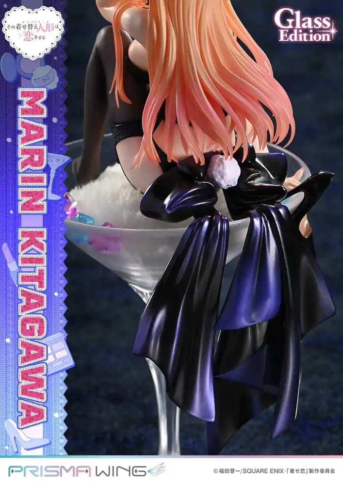 My Dress-Up Darling Prisma Wing 1/7 Marin Kitagawa Glass Edition PVC szobor figura 29 cm termékfotó