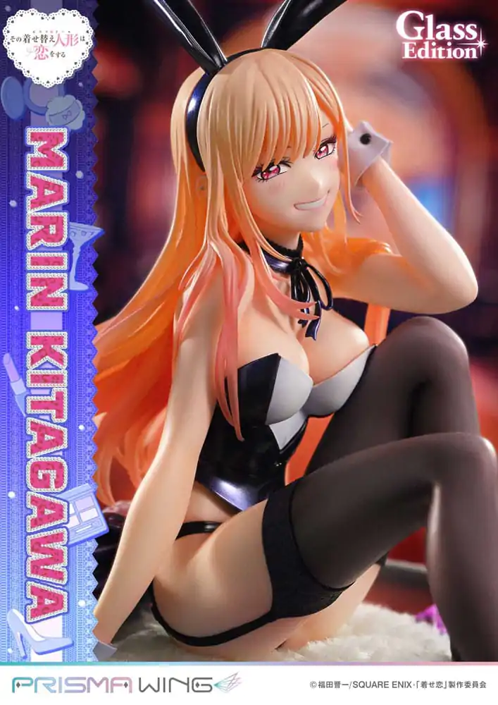 My Dress-Up Darling Prisma Wing 1/7 Marin Kitagawa Glass Edition PVC szobor figura 29 cm termékfotó