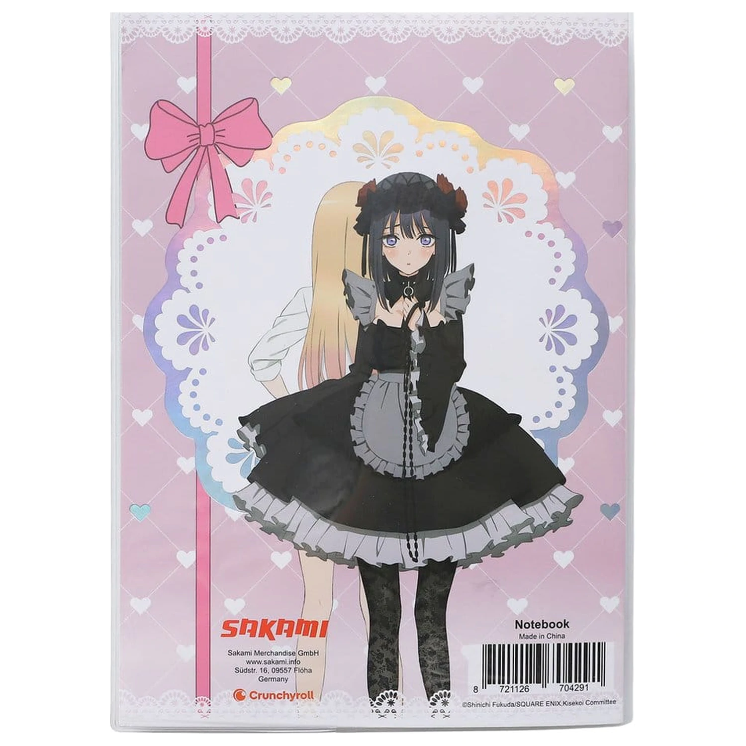 My Dress-Up Darling Softcover jegyzetfüzet Checkered DIN A5 Holographic termékfotó