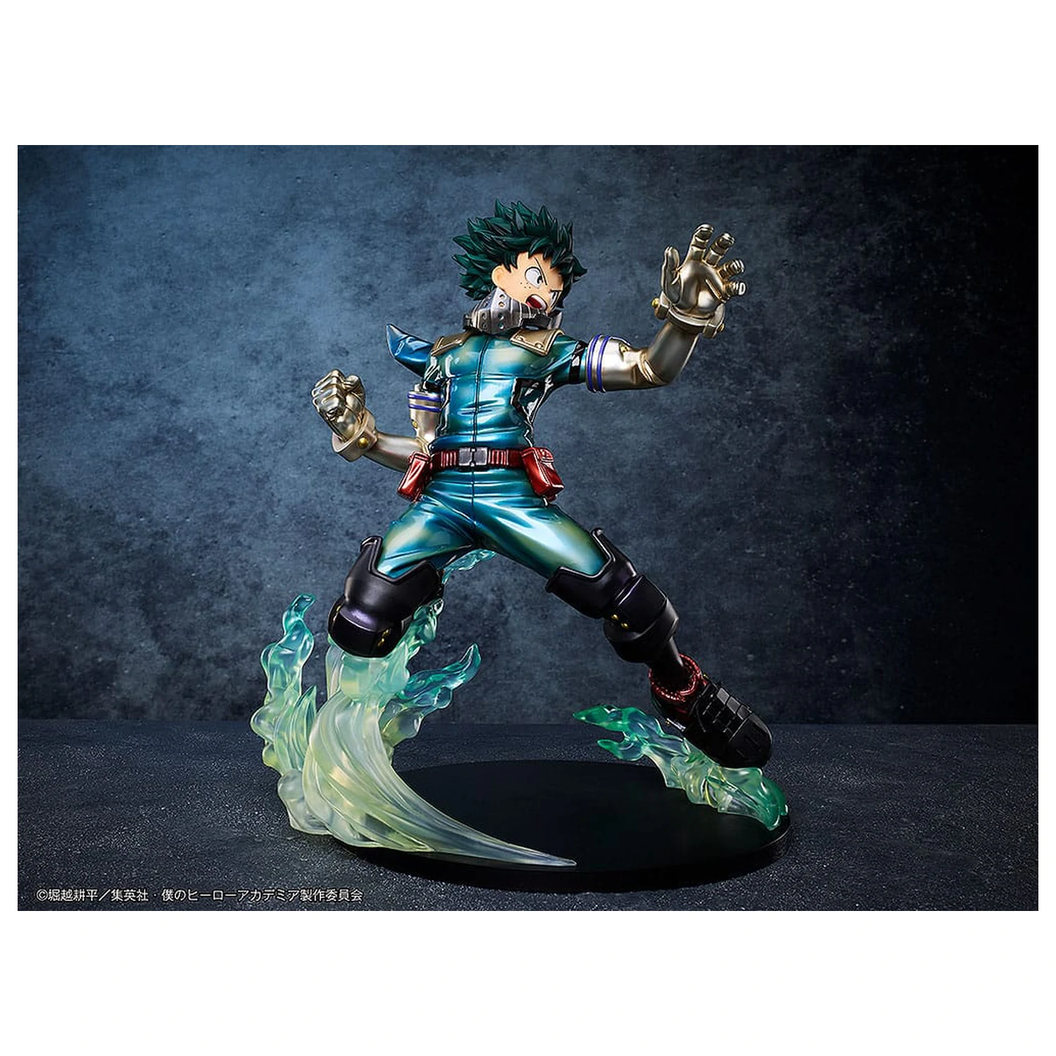 My Hero Academia 1/4 Izuku Midoriya: Metallic Ver. PVC szobor figura 35 cm termékfotó
