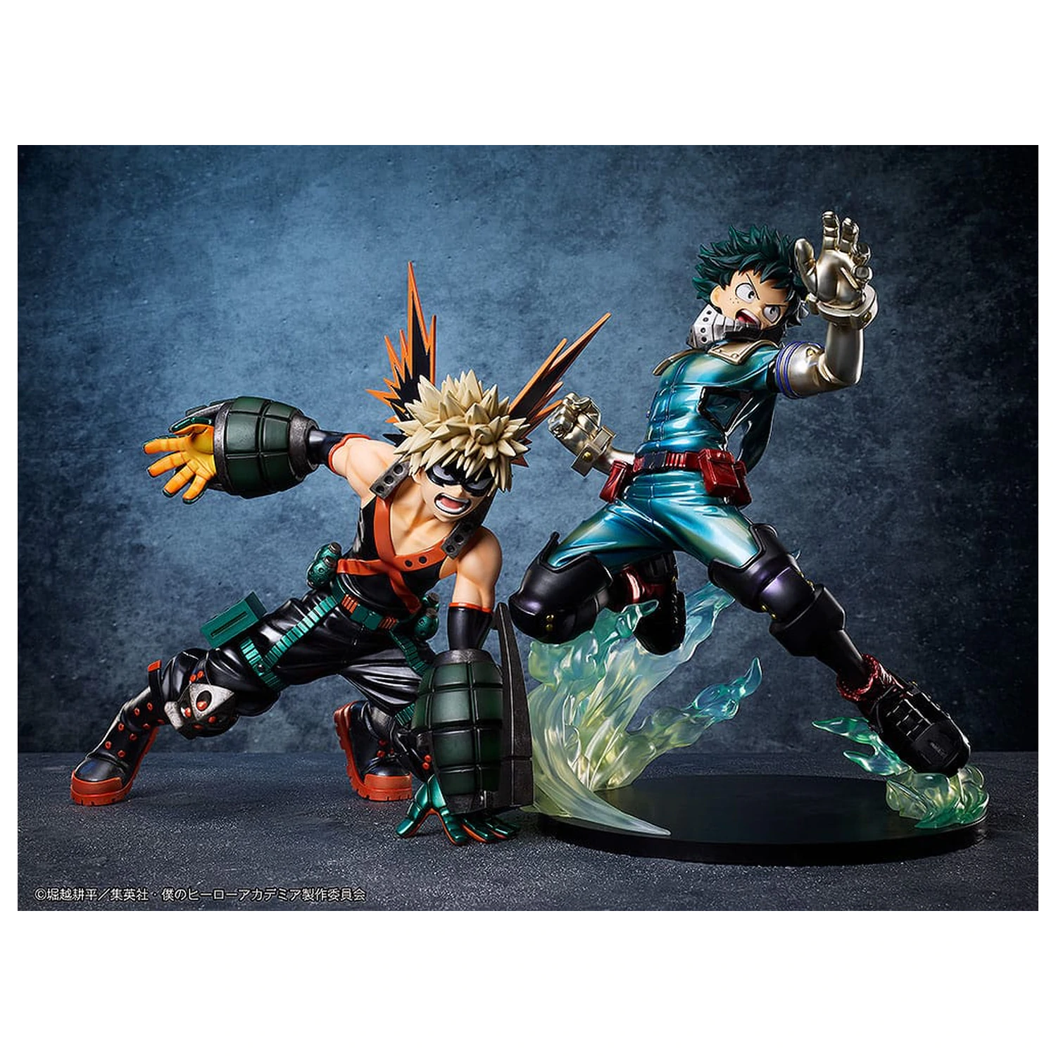 My Hero Academia 1/4 Izuku Midoriya: Metallic Ver. PVC szobor figura 35 cm termékfotó