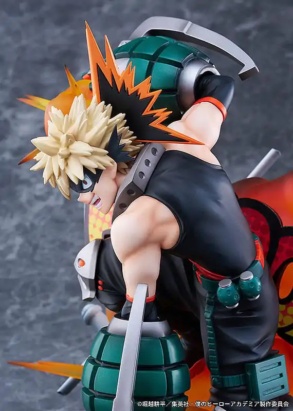 My Hero Academia 1/7 Katsuki Bakugo: Great Explosion Murder God Dynamight PVC szobor figura 25 cm termékfotó